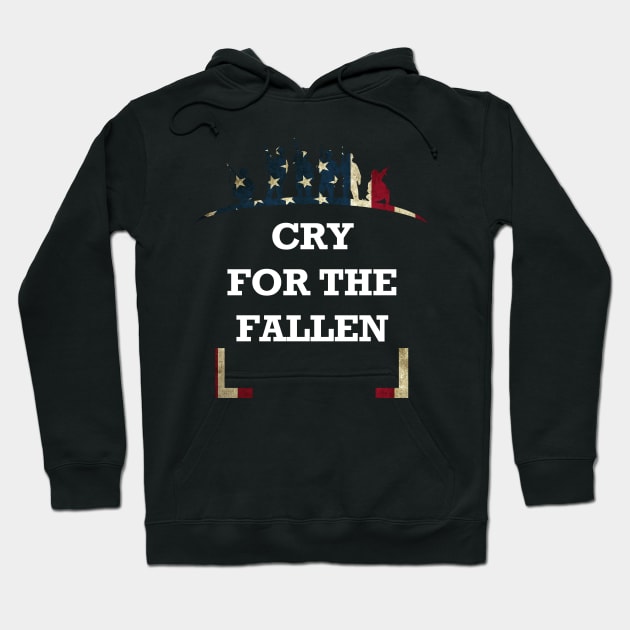 Memorial Day Cry For The Fallen Hoodie by pa2rok